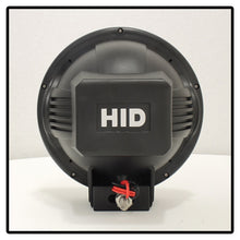 Load image into Gallery viewer, Spyder 7 Inch HID 4x4 fog lights Black/Red Housing w/wiring W/Switch- Chrome FL-CH-JK7004BR-C