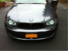 Carregar imagem no visualizador da galeria, Spyder BMW E87 1-Series 08-11 Projector Headlights LED Halo Black High H1 Low H7 PRO-YD-BMWE87-HL-BK