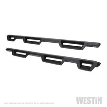 Carregar imagem no visualizador da galeria, Westin 2019 Chevrolet Silverado/Sierra 1500 (5.5ft) Drop Wheel to Wheel Nerf Step Bars - Txt Black