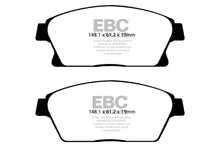 Carregar imagem no visualizador da galeria, EBC 13+ Buick Encore 1.4 Turbo Ultimax2 Front Brake Pads