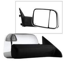 Carregar imagem no visualizador da galeria, Xtune Dodge Ram 1500 09-12 Extendable Heated Adjust Mirror Chrome HoUSing Right MIR-DRAM10-PW-R