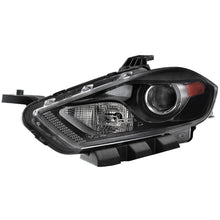 Carregar imagem no visualizador da galeria, xTune Dodge Dart 13-15 Driver Side Projector Headlight -OEM Left - Black HD-JH-DDART13-HID-OE-L
