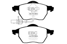 Carregar imagem no visualizador da galeria, EBC 02-08 Volkswagen Passat 1.8 Turbo Greenstuff Front Brake Pads