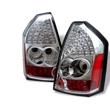 Carregar imagem no visualizador da galeria, Spyder Chrysler 300 05-07 LED Tail Lights Chrome ALT-YD-CHR305-LED-C