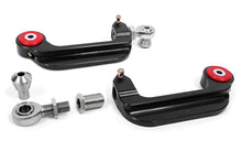 Carregar imagem no visualizador da galeria, BMR 15-18 S550 Mustang Billet Aluminum Camber Links Adjustable (Poly/Rod ends) - Black Anodized