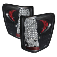 Carregar imagem no visualizador da galeria, Xtune Jeep Grand Cherokee 99-04 LED Tail Lights Black ALT-JH-JGC99-LED-BK