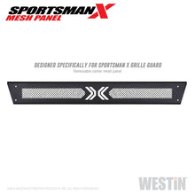 Carregar imagem no visualizador da galeria, Westin 2005-2020 Chevrolet/Nissan/Toyota Sportsman X Mesh Panel (Textured Black)