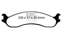 Carregar imagem no visualizador da galeria, EBC 98-03 Dodge B250 B2500 Cargo 2500 Van 3/4 Ton Ultimax2 Front Brake Pads