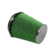 Load image into Gallery viewer, Green Filter Clamp-on Cone Filter ID 4in. / H 6in.