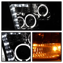 Carregar imagem no visualizador da galeria, Spyder Dodge Ram 1500 09-14 10-14 Projector Headlights Halogen- LED Halo LED- Smke PRO-YD-DR09-HL-SM