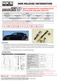 HKS MAX 4 SP FK7 FULL KIT