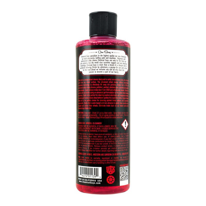 Chemical Guys Diablo Gel Wheel & Rim Cleaner - 16oz (P6)