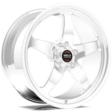 Carregar imagem no visualizador da galeria, Weld S71 17x10.5 / 5x115mm BP / 5.7in. BS Polished Wheel (High Pad) - Non-Beadlock
