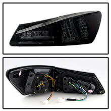Carregar imagem no visualizador da galeria, Spyder Lexus IS250 06-08 LED Tail Lights Black Smoke ALT-YD-LIS06-LED-BSM