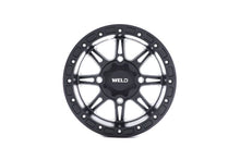 Carregar imagem no visualizador da galeria, Weld UTV RF Series Cheyenne U511 15x10 Cheyenne Beadlock 4x156 5BS Satin BLK MIL