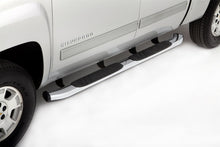 Load image into Gallery viewer, Lund 07-17 Chevy Silverado 1500 Crew Cab (Excl. 11-17 Diesel) 5in. Oval Bent Nerf Bars - Chrome