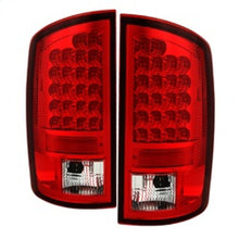 Carregar imagem no visualizador da galeria, Spyder Dodge Ram 02-06 1500/Ram 2500/3500 03-06 LED Tail Light Red Clear ALT-YD-DRAM02-LED-RC