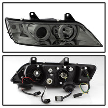 Carregar imagem no visualizador da galeria, Spyder BMW Z3 96-02 Projector Headlights LED Halo Smoke High H1 Low H1 PRO-YD-BMWZ396-HL-SM