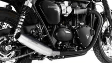 Carregar imagem no visualizador da galeria, Remus 2016 Triumph Bonneville T120/T120 Black (Euro 4) Tapered Chrome Slip On - Left Side