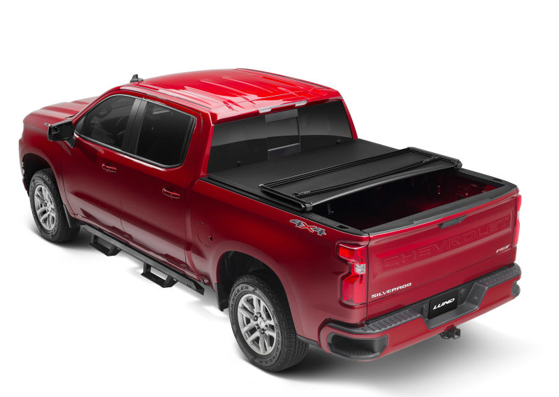 Lund 2019 Chevrolet Silverado 1500 6.5ft Bed Genesis Tri-Fold Tonneau - Black