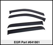 Carregar imagem no visualizador da galeria, EGR 15+ Chev Tahoe/GMC Yukon Tape-On Window Visors - Set of 4 (641861)