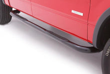 Carregar imagem no visualizador da galeria, Lund 2019 Chevy Silverado 1500 Double Cab 3In Round Bent Steel Nerf Bars - Black