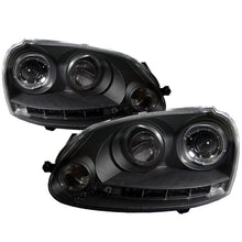 Carregar imagem no visualizador da galeria, Spyder Volkswagen GTI 06-09/Jetta 06-09 Halogen Model Only - LED Halo DRL Black PRO-YD-VG06-HL-BK