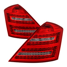 Carregar imagem no visualizador da galeria, Xtune Mercedes Benz W221 S-Class 07-09 LED Tail Lights Red Clear ALT-JH-MBW221-LED-RC