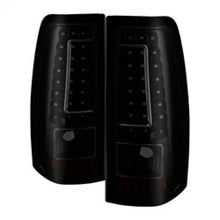 Carregar imagem no visualizador da galeria, xTune 99-02 Chevy Silverado 1500/2500/3500 V2 LED Tail Lights - Black Smoke (ALT-ON-CS99-G2-LED-BSM)