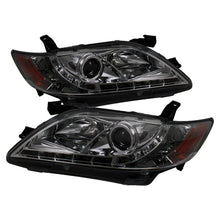 Carregar imagem no visualizador da galeria, Spyder Toyota Camry 07-09 Projector Headlights DRL Smoke High H1 Low H7 PRO-YD-TCAM07-DRL-SM