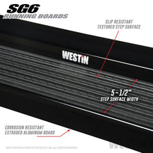 Carregar imagem no visualizador da galeria, Westin SG6 Black Aluminum Running Boards 89.50 in