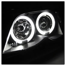 Carregar imagem no visualizador da galeria, Spyder BMW E46 3-Series 02-05 4DR Projector Headlights 1PC LED Halo Blk PRO-YD-BMWE4602-4D-AM-BK