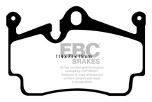 Load image into Gallery viewer, EBC 09-12 Porsche Boxster (Cast Iron Rotors only) 2.9 Orangestuff Rear Brake Pads