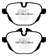 Carregar imagem no visualizador da galeria, EBC 11+ BMW X3 2.0 Turbo (F25) Redstuff Rear Brake Pads