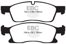 Carregar imagem no visualizador da galeria, EBC 11+ Dodge Durango 3.6 Extra Duty Front Brake Pads