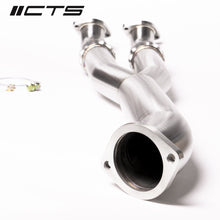 Load image into Gallery viewer, CTS TURBO NISSAN R35 GT-R Y-PIPE/MID-PIPE CATLESS