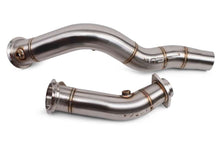 Load image into Gallery viewer, VRSF 3″ Cast Race Downpipes 15-19 BMW M3, M4 &amp; M2 Competition S55 F80 F82 F87