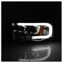 Carregar imagem no visualizador da galeria, Spyder Dodge Ram 1500 02-05 V2 Projector Headlights - Light Bar DRL - Chrome PRO-YD-DR02V2-LB-C
