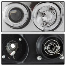 Carregar imagem no visualizador da galeria, Spyder GMC Sierra 1500/2500/3500 07-13 Projector Headlights LED Halo- LED Chrome PRO-YD-GS07-HL-C