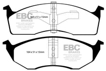 Carregar imagem no visualizador da galeria, EBC 95-97 Chrysler Concorde 3.3 Ultimax2 Front Brake Pads