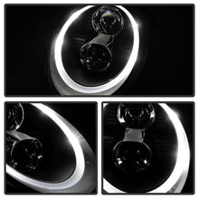 Carregar imagem no visualizador da galeria, Spyder Porsche 911 997 2005-2009 Projector Headlights Halogen Model DRL LED Blk PRO-YD-P99705-DRL-BK
