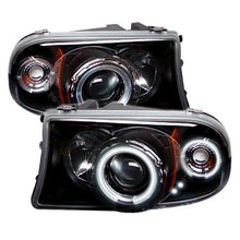 Carregar imagem no visualizador da galeria, Spyder Dodge Dakota 97-04 1PC Projector Headlights CCFL Halo LED Blk PRO-YD-DDAK97-CCFL-BK