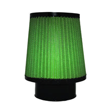 Load image into Gallery viewer, Green Filter Cone Filter - ID 3.5in. / Base 6in. / Top 4.75in. / H 6in.