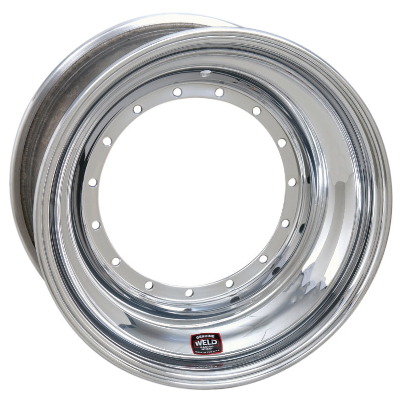 Weld Sprint Direct Mount 15x10 / 5x9.75 BP / 6inch PS Polished Assembly - No Beadlock