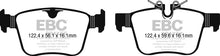 Load image into Gallery viewer, EBC 2015+ Land Rover Discovery Sport Greenstuff Rear Brake Pads