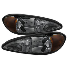 Carregar imagem no visualizador da galeria, Xtune Pontiac Grand Am 99-05 Crystal Headlights Smoke HD-JH-PGAM99-AM-SM
