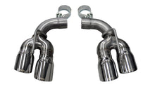 Carregar imagem no visualizador da galeria, Corsa 16-17 Chevy Camaro SS 2.75in Inlet / 4in Outlet Polished Tip Kit (For Corsa Exhaust Only)