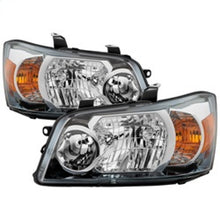 Carregar imagem no visualizador da galeria, Xtune Toyota Highlander 04-06 (Non Hybrid Models) OEM Style Headlights Chrome HD-JH-THIGH04-AM-C