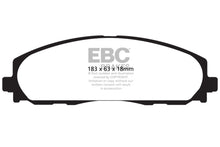 Carregar imagem no visualizador da galeria, EBC 2016+ Chrysler Pacifica (Ru) 3.6L Orangestuff Front Brake Pads