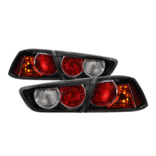 Carregar imagem no visualizador da galeria, xTune Mitsubishi Lancer 08-15 OE Style Tail Lights - Black ALT-JH-MLEVO08-OE-BK